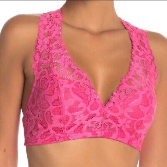 Felina Other - Paramour by Felina | Abbie Crochet Lace Contour Bralette - NWT - Size Me…